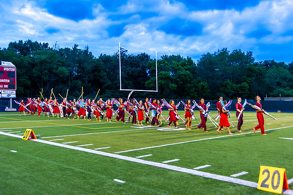 the @CrossmenDCI #DrumsOnParade show This image of June 29, 2013. drum and bugle corps2013 is from their performance on2013