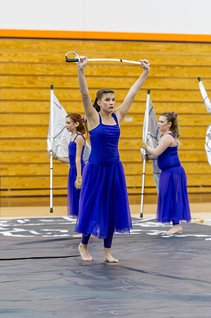 2015 Allegiance Cadets Winter Guard
