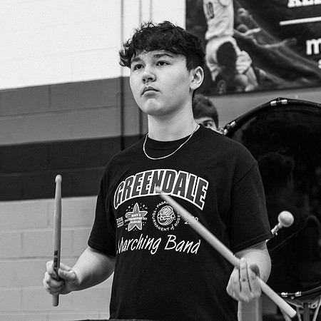 2025 Greendale marching band