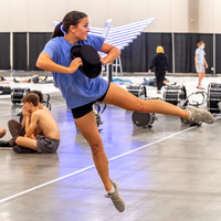 Greendale Marching Band 11-14-2025 BOA Grand Nationals Prelims Rehearsal