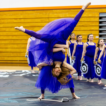 2015 Allegiance Cadets Winter Guard