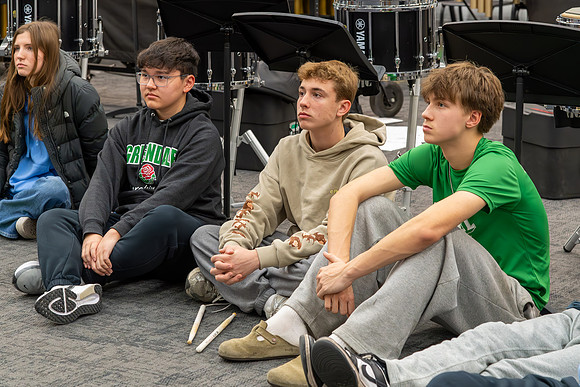 2026 Greendale drum line