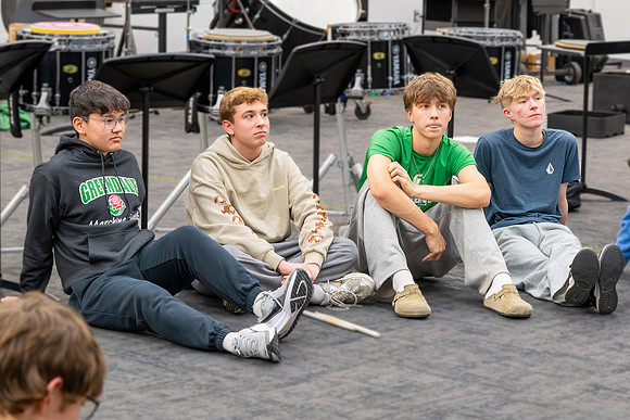 2026 Greendale drum line