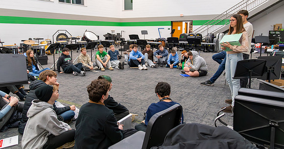2026 Greendale drum line