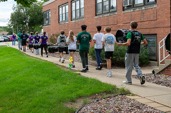 2026 Greendale drum line
