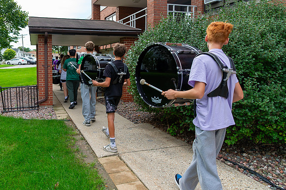 2026 Greendale drum line