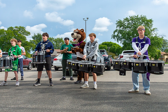 2026 Greendale drum line