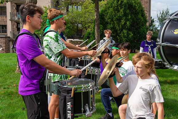 2026 Greendale drum line