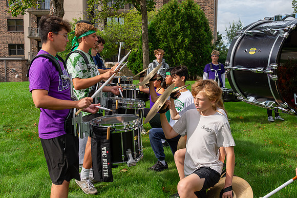 2026 Greendale drum line