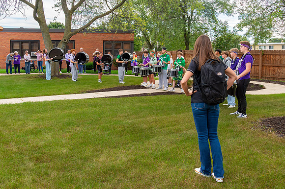 2026 Greendale drum line