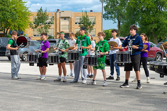 2026 Greendale drum line