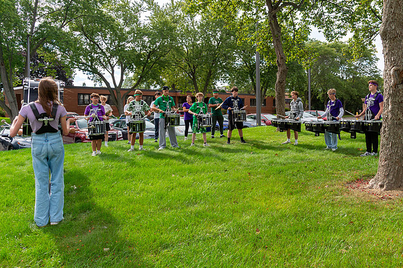 2026 Greendale drum line