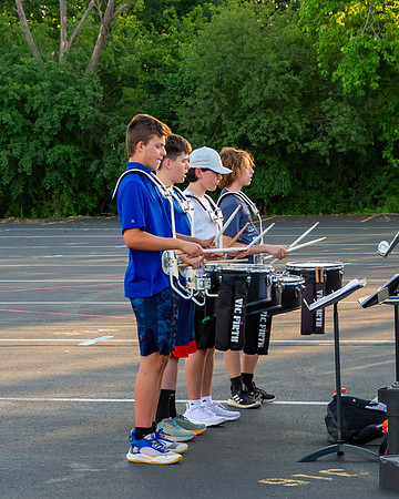 This image of the Greendale Marching Band is from their rehearsal on June 18, 2024. #GreendaleMarchingBand2024 #T2 #BandsOfAmerica2024 #BOA20242024
