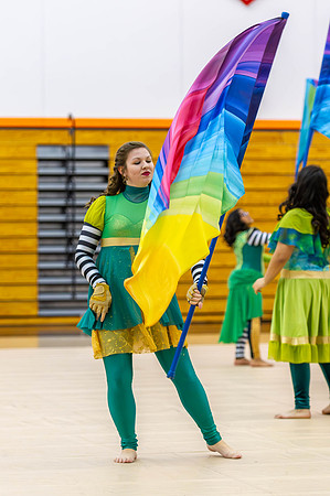 2015 Greendale winter guard