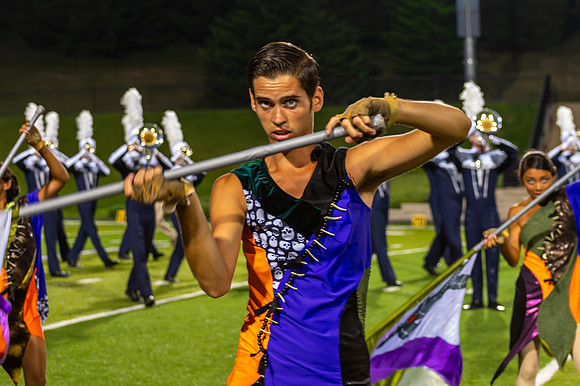 the @BlueStarsdbc #WhitewaterClassic This image of July 5, 2013. drum and bugle corps2013 is from their performance on2013