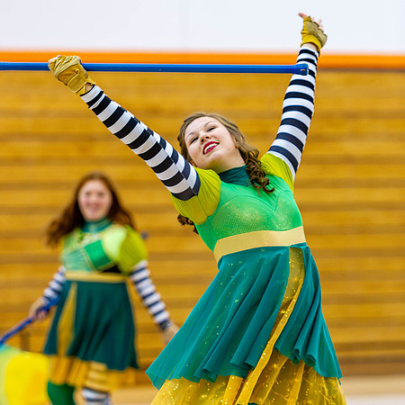 2015 Greendale winter guard