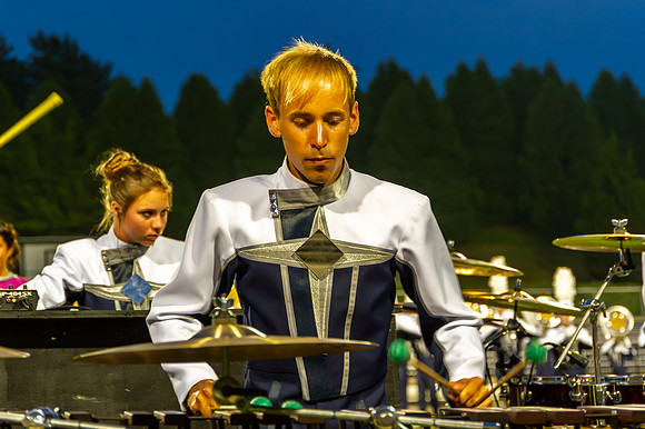 the @BlueStarsdbc #WhitewaterClassic This image of July 5, 2013. drum and bugle corps2013 is from their performance on2013