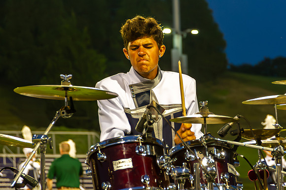 the @BlueStarsdbc #WhitewaterClassic This image of July 5, 2013. drum and bugle corps2013 is from their performance on2013