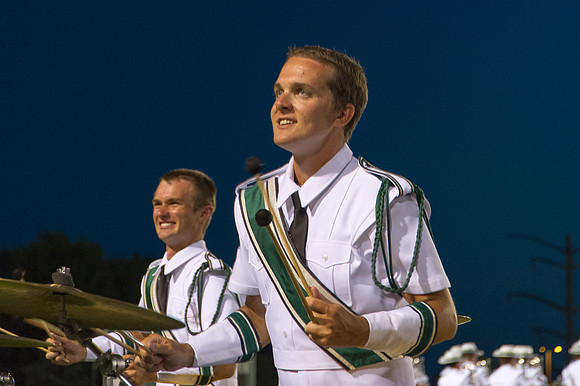 the @MadisonScouts #ShowOfShows This image of June 20, 2014. drum and bugle corps2014 is from their performance on2014