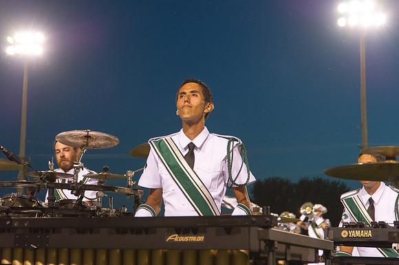 the @MadisonScouts #ShowOfShows This image of June 20, 2014. drum and bugle corps2014 is from their performance on2014