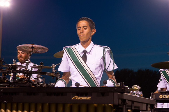 the @MadisonScouts #ShowOfShows This image of June 20, 2014. drum and bugle corps2014 is from their performance on2014