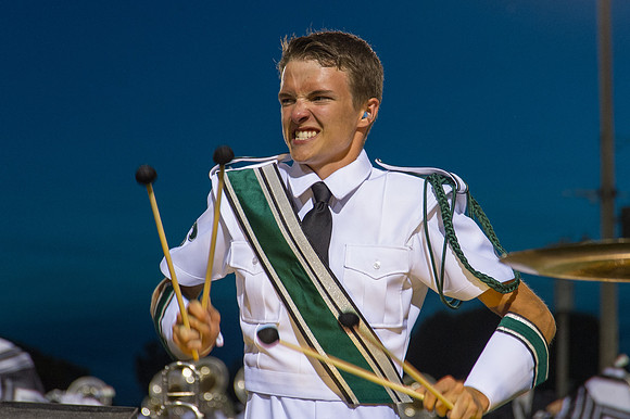 the @MadisonScouts #ShowOfShows This image of June 20, 2014. drum and bugle corps2014 is from their performance on2014