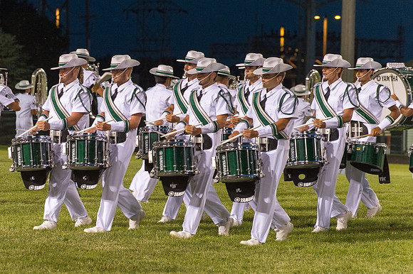 the @MadisonScouts #ShowOfShows This image of June 20, 2014. drum and bugle corps2014 is from their performance on2014