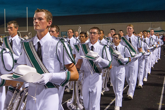 the @MadisonScouts #ShowOfShows This image of June 20, 2014. drum and bugle corps2014 is from their performance on2014