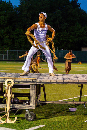 This image of the Blue Stars drum and bugle corps is from their performance on June 22, 2012. #DrumCorpsInternational2012 #DCI2012
