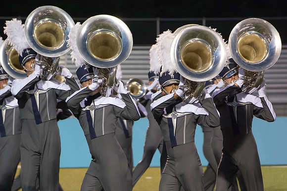 This image of the Blue Stars drum and bugle corps is from their performance on June 22, 2012. #DrumCorpsInternational2012 #DCI2012