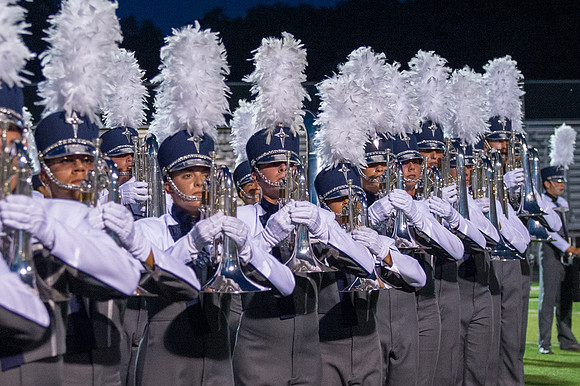 This image of the Blue Stars drum and bugle corps is from their performance on June 22, 2012. #DrumCorpsInternational2012 #DCI2012