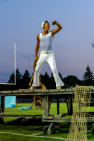 This image of the Blue Stars drum and bugle corps is from their performance on July 3, 2012. #DrumCorpsInternational2012 #DCI2012