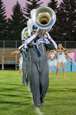 This image of the Blue Stars drum and bugle corps is from their performance on July 3, 2012. #DrumCorpsInternational2012 #DCI2012