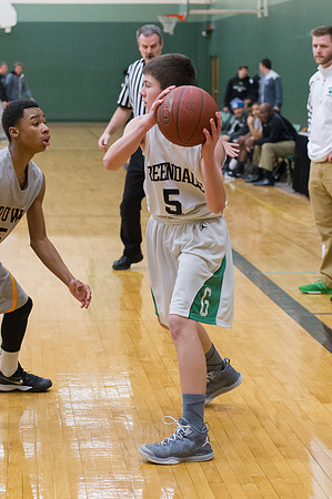 2015 Greendale Boys JV Basketball