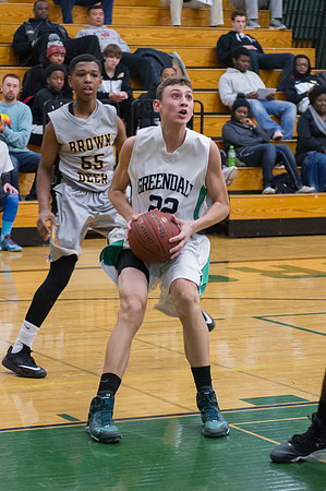 2015 Greendale Boys JV Basketball
