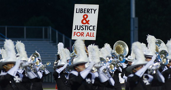 the @CrossmenDCI #DrumsOnParade show This image of June 29, 2013. drum and bugle corps2013 is from their performance on2013