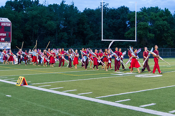 the @CrossmenDCI #DrumsOnParade show This image of June 29, 2013. drum and bugle corps2013 is from their performance on2013