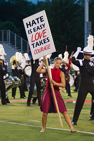 the @CrossmenDCI #DrumsOnParade show This image of June 29, 2013. drum and bugle corps2013 is from their performance on2013