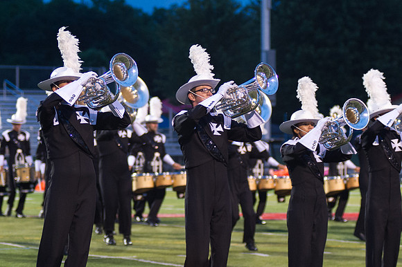 the @CrossmenDCI #DrumsOnParade show This image of June 29, 2013. drum and bugle corps2013 is from their performance on2013