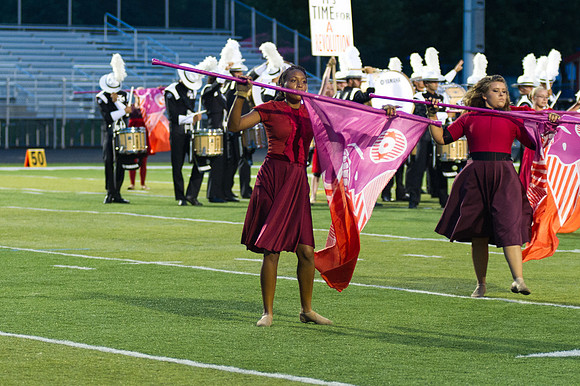 the @CrossmenDCI #DrumsOnParade show This image of June 29, 2013. drum and bugle corps2013 is from their performance on2013