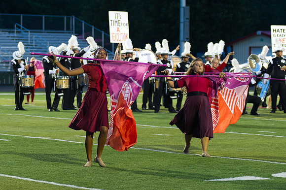 the @CrossmenDCI #DrumsOnParade show This image of June 29, 2013. drum and bugle corps2013 is from their performance on2013