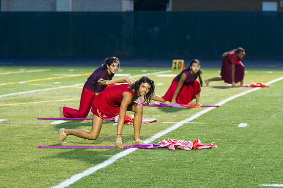 the @CrossmenDCI #DrumsOnParade show This image of June 29, 2013. drum and bugle corps2013 is from their performance on2013