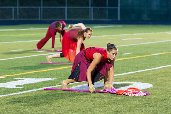 the @CrossmenDCI #DrumsOnParade show This image of June 29, 2013. drum and bugle corps2013 is from their performance on2013
