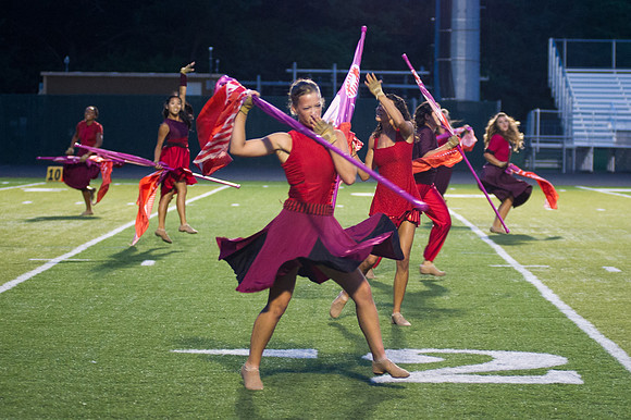 the @CrossmenDCI #DrumsOnParade show This image of June 29, 2013. drum and bugle corps2013 is from their performance on2013