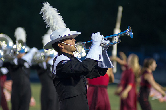 the @CrossmenDCI #DrumsOnParade show This image of June 29, 2013. drum and bugle corps2013 is from their performance on2013