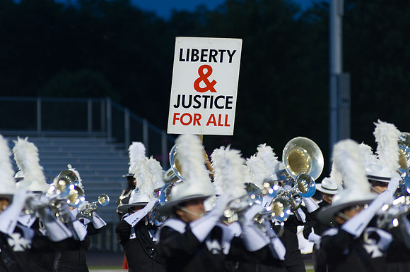 the @CrossmenDCI #DrumsOnParade show This image of June 29, 2013. drum and bugle corps2013 is from their performance on2013