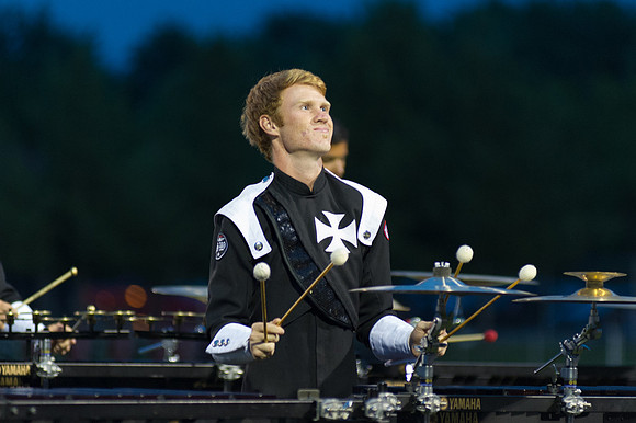 the @CrossmenDCI #DrumsOnParade show This image of June 29, 2013. drum and bugle corps2013 is from their performance on2013