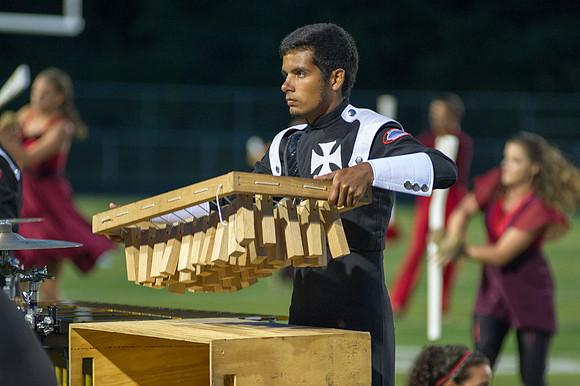 the @CrossmenDCI #DrumsOnParade show This image of June 29, 2013. drum and bugle corps2013 is from their performance on2013
