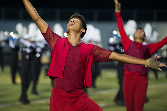 the @CrossmenDCI #DrumsOnParade show This image of June 29, 2013. drum and bugle corps2013 is from their performance on2013