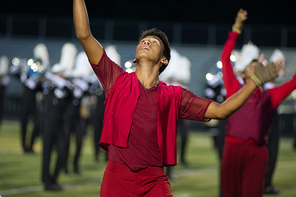 the @CrossmenDCI #DrumsOnParade show This image of June 29, 2013. drum and bugle corps2013 is from their performance on2013